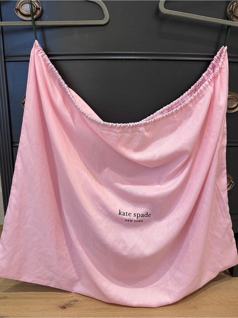 Giant Kate Spade Drawstring Dustbag 36” x 29”